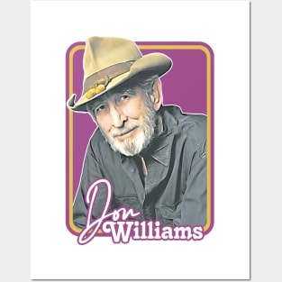 Don Williams /\/ Retro Style Fan Design Posters and Art